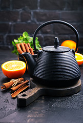 Image showing tea in teapot