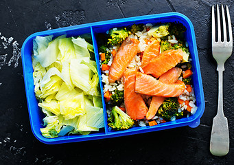 Image showing food in lunch box