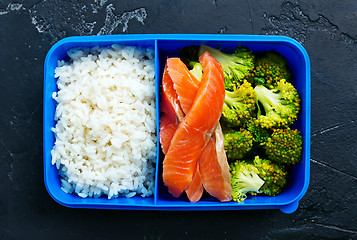 Image showing food in lunch box