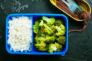 Image showing food in lunch box