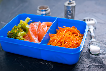 Image showing food in lunch box