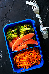 Image showing food in lunch box