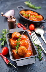 Image showing meat balls