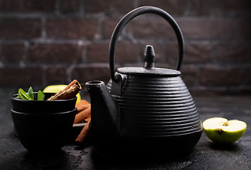 Image showing tea in teapot