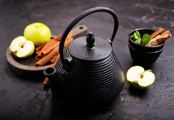 Image showing tea in teapot