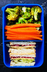 Image showing food in lunch box