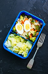 Image showing food in lunch box