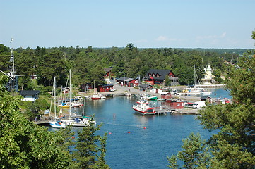 Image showing Arkösund harbour