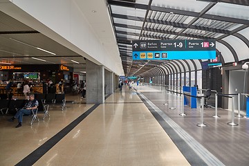 Image showing Airport Terminal Interior