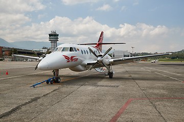 Image showing Jetstream small turboprop airliner