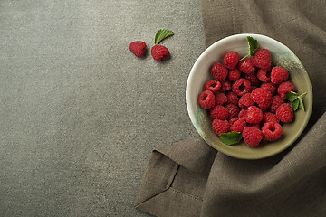 Image showing Raspberries