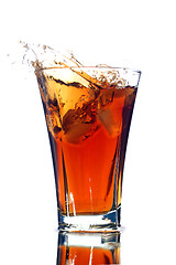 Image showing soft drink with a splash