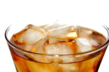 Image showing ice filled soft drink