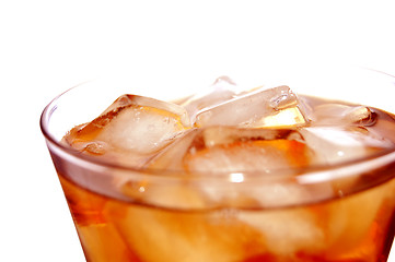 Image showing ice filled soft drink