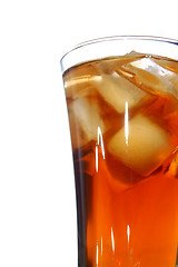 Image showing ice filled soft drink
