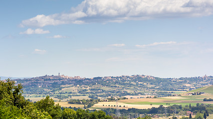 Image showing Landscape in Italy Marche