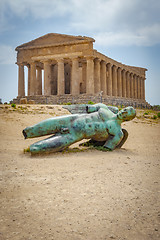 Image showing the Akropolis at Selinunte Segesta Sicily