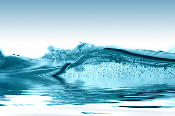 Image showing Blue water 