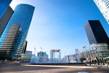 Image showing Business district in Paris