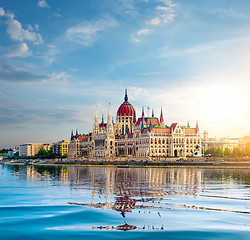 Image showing Parliament in Budapest