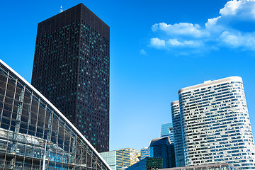 Image showing Paris and clear blue