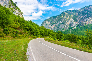 Image showing Highway in mountains