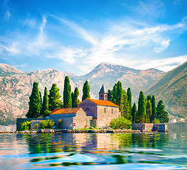 Image showing Island near Perast