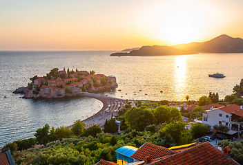 Image showing Sveti Stefan Island