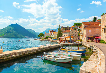 Image showing City Perast Montenegro