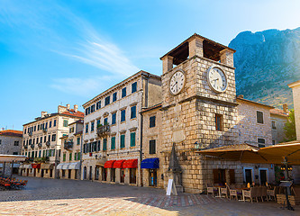 Image showing Clock Tower of Kotor
