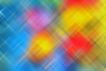 Image showing Abstract Vivid Colored Graphic Blurred Background