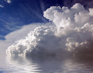 Image showing Sky and clouds