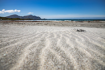 Image showing Beach Lofoten archipelago islands beach