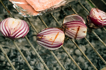 Image showing Barbecued Fresh Fish