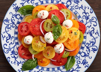 Image showing Tomato salad.