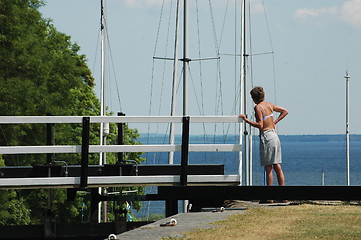 Image showing Göta kanal, Bergs sluice