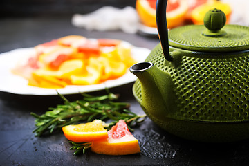 Image showing Tea in teapot
