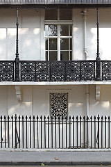 Image showing Iron Railings London