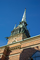 Image showing big church in Stockholm Sweden