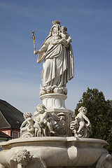 Image showing Maria statue in Altoetting