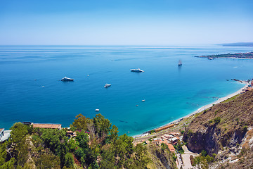 Image showing ocean at Sicily Italy