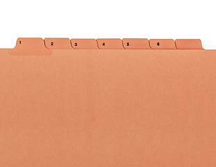 Image showing Vintage looking Folder