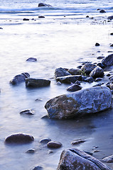 Image showing Rocks in water