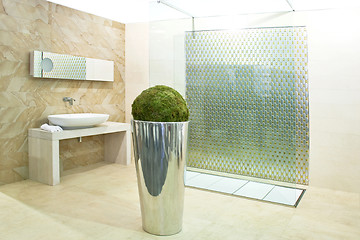 Image showing Bathroom shower