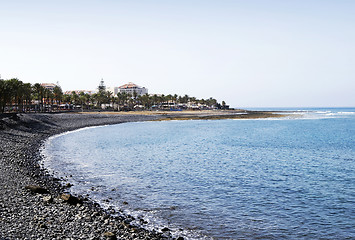 Image showing Shore near Playa de las Americas in Tenerife