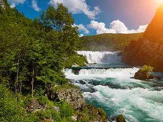 Image showing waterfalls