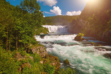 Image showing waterfalls