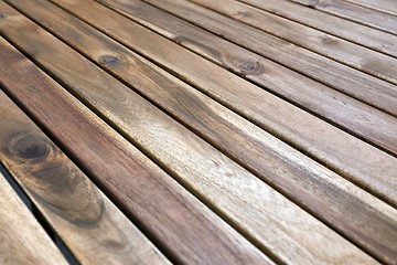 Image showing Wooden Lumber Surface