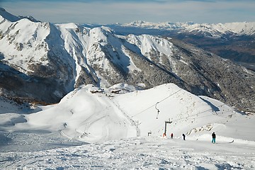 Image showing Winter in the Alps