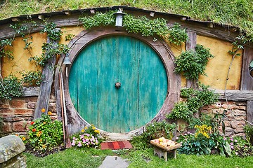 Image showing Hobbiton Movie Set